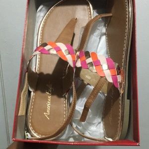 American eagle Sandals never worn!!!